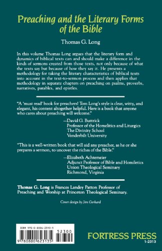 Preaching and the Literary Forms of the Bible