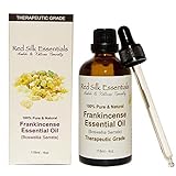 Frankincense Essential Oil, 100% Pure & Natural Therapeutic Grade Boswellia Serrata, 4 Oz Bottle with Glass Dropper