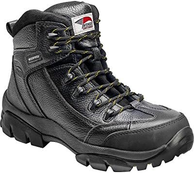 FSI AVENGER Men's 6" Leather Waterproof Comp Toe No Exposed Metal EH Work Boot