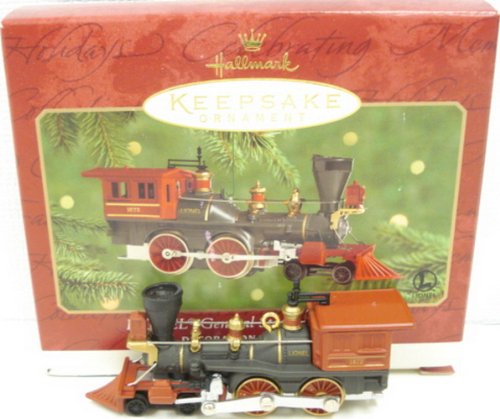 QX6684 Lionel General Steam Locomotive Lionel Trains 5th Hallmark Keepsake Ornament 2000