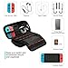Ayyie Carry Case for Nintendo Switch, Switch Case Portable Travel Protective Messenger Bag Soft Lining 15 Games for Nintendo Switch Console & Accessories(Carbon Fiber)thumb 1
