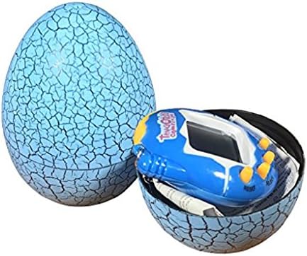 Cartoon Electronic Pet Hand-hold Digital Virtual Game Machine Kids Toys Egg Gift (Blue)