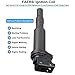 Ignition Coil Pack Set of 6 Replaces OE# 0221504470 for BMW 325i 325Ci 328i 330Ci 335i 525i 528i 530i 535i 545i 745Li X3 X5 M5 M6 Z4 & More - 2 Yr Warranty