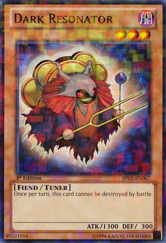 Yu-Gi-Oh! - Dark Resonator (BP02-EN067) - Battle Pack 2: War of the Giants - 1st Edition - Mosaic Rare