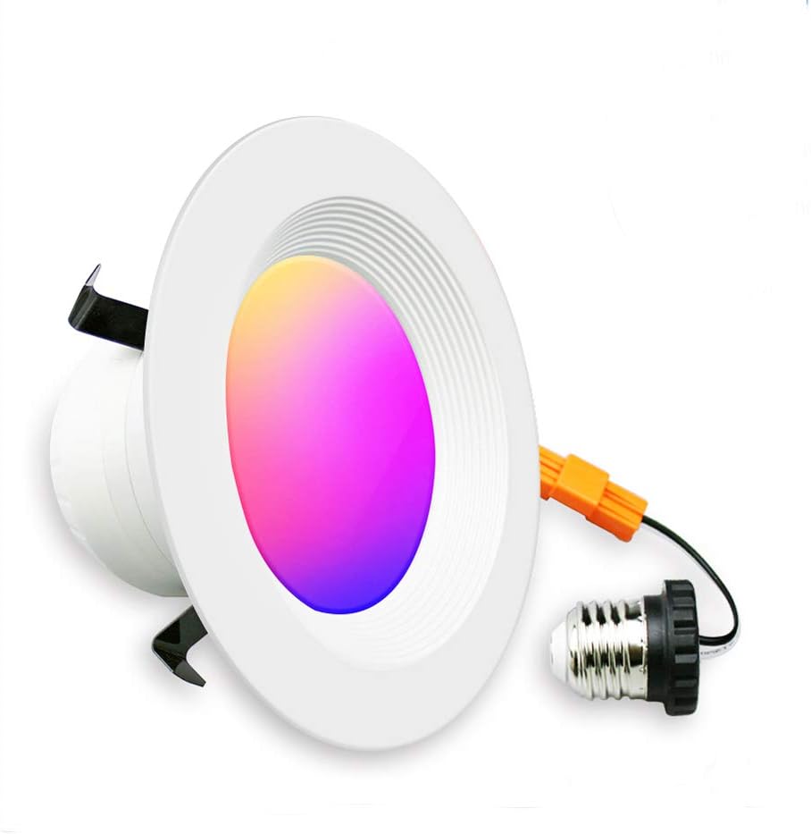 smart recessed lighting google home