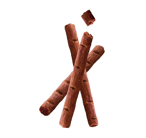 VITAKRAFT PURRSTICKS MEATY CAT STICKS – CHICKEN WITH SALMON – SEGMENTED AND BREAKABLE MEATSTICK – DELICIOUSLY TENDER – 6 COUNT (PACK OF 1)