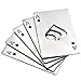 Yoption 5Pcs Stainless Steel Credit Card Size Casino Bottle Opener Beer Bottle Opener for Your Wallet(5, Poker)