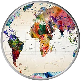 Phone Grip &amp; Stand, Universal Smartphones Holder Kickstand Holder for iPhone 7 Plus 6 6s 5 5c 5s, Samsung Galaxy S8 S7 Edge and Tablet - map of the world Tote
