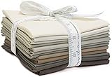 Bella Solids Taupes 12 Fat Quarters Moda Fabrics 9900AB 121