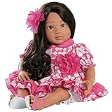 Paradise Galleries Reborn Toddler, Hawaiian Hula Girl Doll Lei Aloha, 20 inch GentleTouch Vinyl, 5-Piece Doll Gift Set