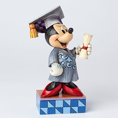 Enesco (Enesco) Disney Traditions Graduation Minnie 4038488 [parallel import goods]
