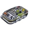 Outdoor-Planet-Double-Side-Waterproof-Pocketed-Fly-Box-Assorted-Trout-Fly-Fishing-Lure-Pack-of-15-Fly-Lure