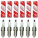 Set of 6 OEM Denso IRIDIUM Spark Plugs FK20HBR11 / 90919-01249 for LEXUS IS GS LS RC Series