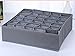 Yinrunx Baby Foldable Underwear Socks Drawer for Thin Socks Closet Organizers Dividers Storage 30 Cell