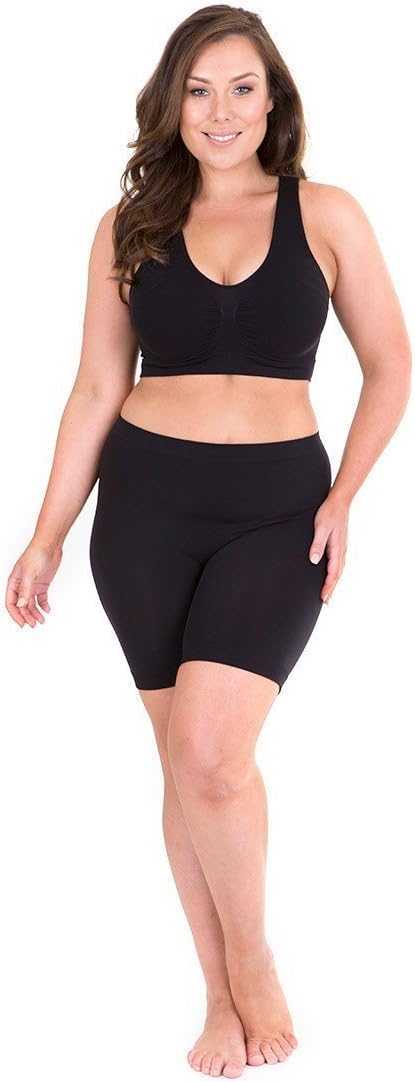 Sonsee Anti Chafing Lightweight Breathable Plus Size Underwear Slip Shorts