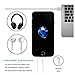 Atree iPhone 7 Battery Case Ultra Slim Extended Portable Battery Backup Charger for iPhone 7 (4.7 inch) with 5200mAh(Build-in Magnetic Work with Magnetic Phone Car Mount Holder)-Black