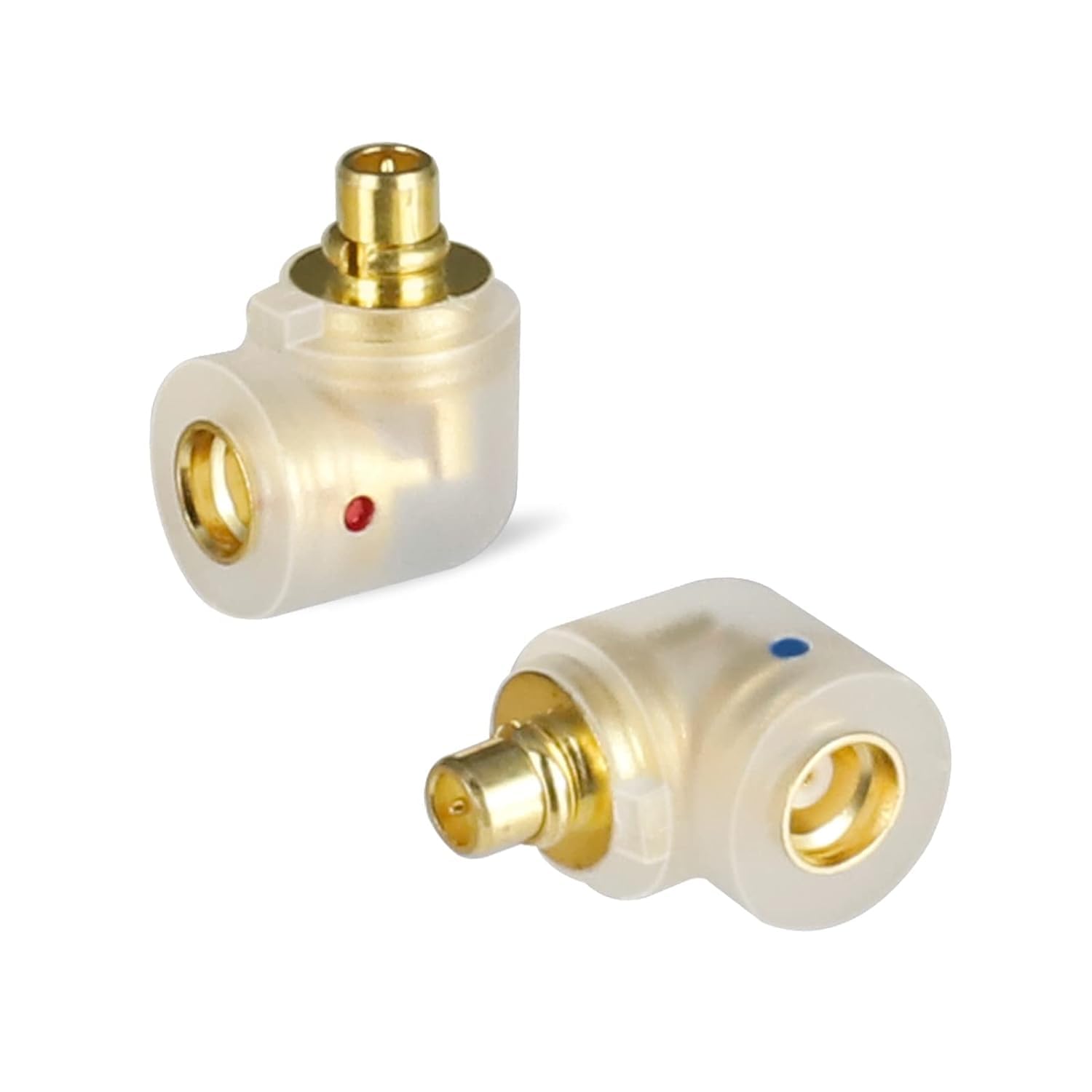 okcsc Earphone Compatible for Etymotic Series Headphone Adapter MMCX Cable Connector Work for MMCX Cable Connected to Etymotic ER4SR ER4XR ER3XR Transparent