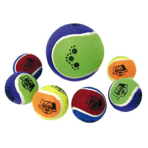 ICA dk3 Jouet Blister avec Six balles de Tennis pour Chiens