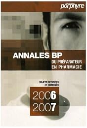 Annales BP du préparateur en pharmacie