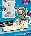 Disney Pixar: Toy Story Buzz Lightyear Book and 3D Wood Model Figure Kit - Build, Paint and Collect Your Own Wooden Movie Model - Great for Kids and Adults, 8+ - 4 3/4
