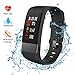 NickSea Fitness Tracker, Heart Rate Monitor Color Screen Smart Watch with Sleep Monitor, Step Counter, Message Reminder, IP67 Waterproof Activity Tracker for Android＆iOS Smart Phone