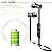 Sport Headphones, LESHP Wireless Sweatproof Rechargeble Sports Running Headphones with Mic (Bluetooth 4.1, Magnetic Secure Ear Fit Design with 8mm Speaker Length 250 hours standby time)