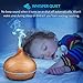 ARCHEER Essential Oil Diffuser, 300ml Cool Mist Humidifier with Color Changing LED Lights Ultrasonic Aroma Diffuser for Office Home Bedroom Living Room Study Yoga Spa, Baby Room