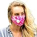 AerHeart Cute Reusable Pollution Face Mask with 6 N99 Carbon Filters (Pink Watercolor/Polka Dots)