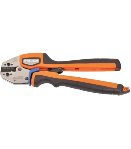 Sta-kon ERG4002 Ratcheting Crimper, 22-10 AWG, 10-1/2In L