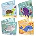 Kangaroo Sea Life Valentines Day Cards with Envelopes, Word Search Game Valentines Day Cards for Kids, Kids Party Favor, Exchange Valentines Cards for Kids Classroom (Pack of 28)
