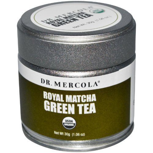 Dr. mercola royal matcha green tea - usda certified organic - 30g