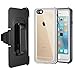 Waterproof Case for iPhone 6/6S, Eonfine Clear Protective Case IP68 with Touch ID Belt Clip Ultra Slim Shockproof Case for iPhone 6/6s 4.7 inch(Gray+Transparent)