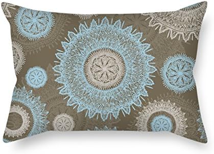 Circle Pillow Cases 12 X 20 Inches / 30 By 50 Cm Gift Or Decor For Lounge Bench Couples Indoor Kids Girls Outdoor - Two Sides