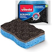 Vileda Scrunge Heavy Duty Scrub Sponge (Pack of 4)