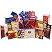 America The Beautiful Patriotic Gourmet Food and Snacks Gift Basket