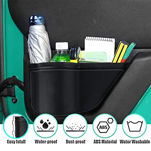 SAFETYON-Front-Door-Side-Insert-Storage-Pockets-Box-Door-Storage-Pockets-for-2011-2018-Jeep-Wrangler-Accessories-JK-JKU-2-Door4-Door-Interior-JK-Accessories-Organizer-Box-for-Jeep