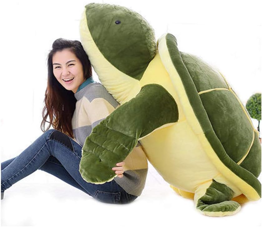 Jonoisax Tortoise Plush Toys Super Soft Turtle Doll Plush Pillow Sleep With Soothing Toys Best Gift For Children,50CM