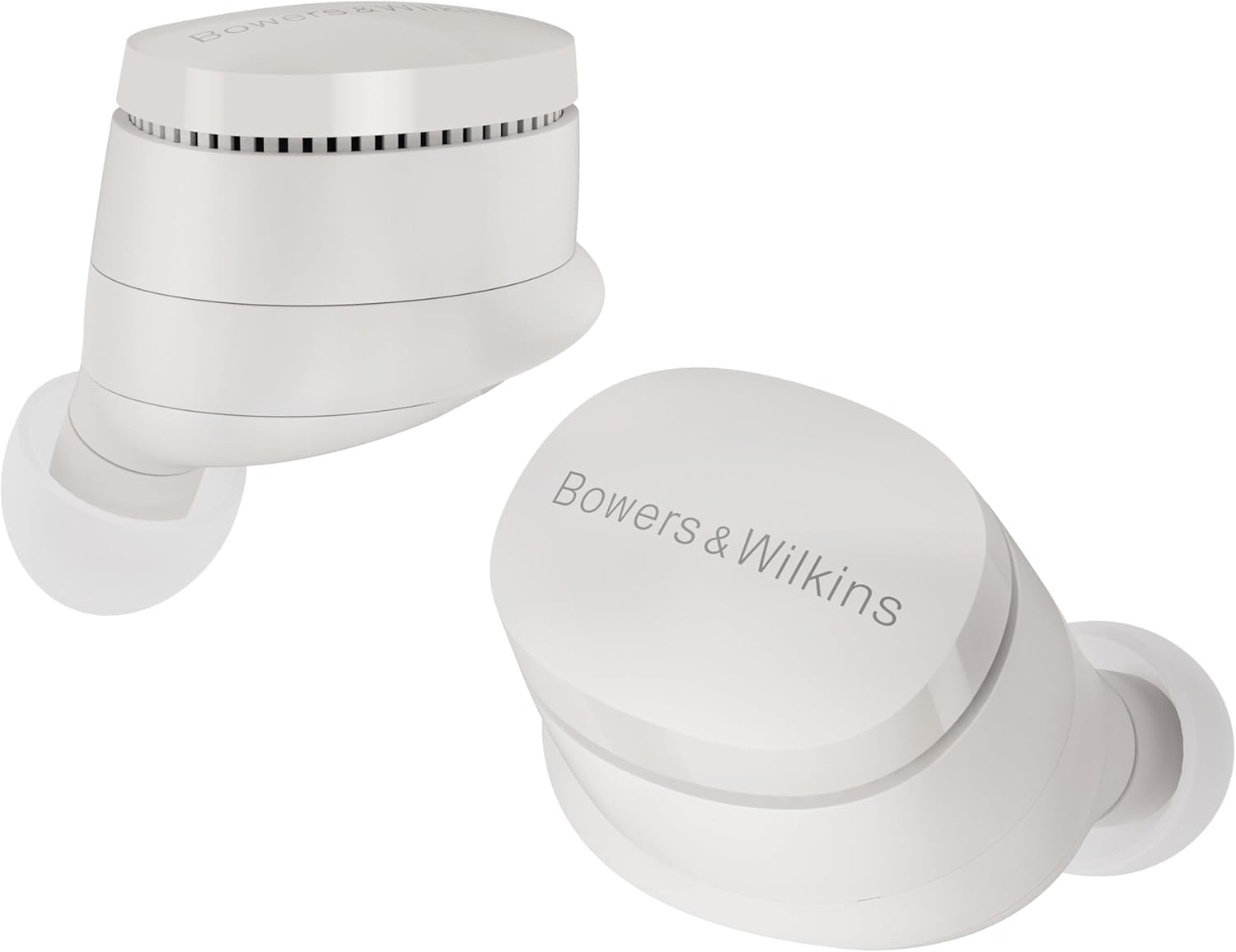 Bowers & Wilkins Pi6 True Wireless Noise Cancelling Earbuds with Bluetooth aptX, 24-bit Wireless Connection, and 6 Built-in Microphones – Cloud Grey