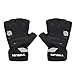 Sanabul PAW Gel Boxing Hand Wraps for Men & Women Muay Thai MMA Kickboxing Quick Wraps Boxing Inner Gloves, Wrist Knuckle Protection, All Black, L/XL