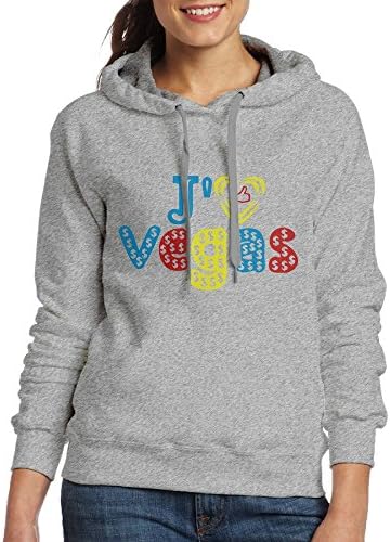 Aohaiqul Aohaiqulj'aime Las Vegas Pop Art Women's Hooded Sweater Size S Color Ash Is Your Sweater, Winter Is The Best Choice. Beautiful, Comfortable, Free.