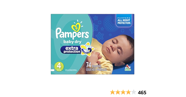 pampers extra dry