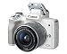 Canon EOS M50 Mirrorless Camera w/15-45mm (White) + 2 x 32GB + Deluxe Photo Bundlethumb 4