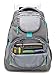 High Sierra Access Laptop Backpack, Ash/Charcoal/Aquamarine, 20 x 15 x 9.5-Inch