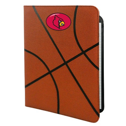NCAA Louisville Cardinals Classic Basketball Portfolio, 8.5x11-Inch