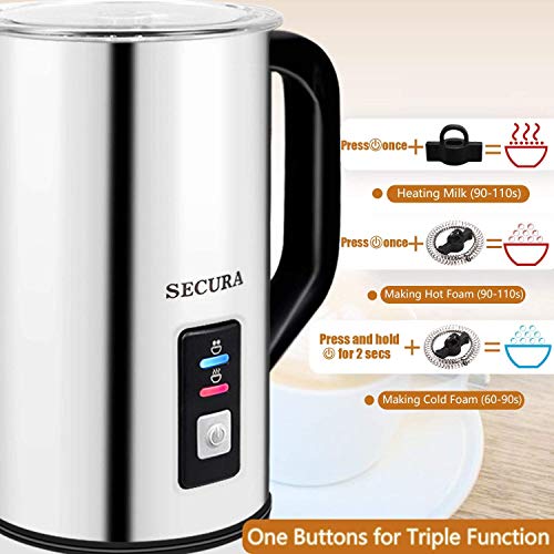1 Secura+Automatic+Electric+Frother+Warmer