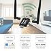 Wireless USB WiFi Adapter, Techkey 1000Mbps Dual Band 2.4GHz/300Mbps 5GHz/867Mbps High Gain Dual 5dBi Antennas Network WiFi USB 3.0 for Desktop Laptop with Windows 10/8/7/XP