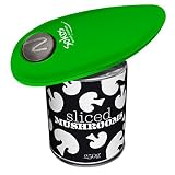 Electric Can Opener, 2AA Batteries Operated(Not Included) Smooth Soft Edge with One-Touch Start Automatic Can Opener &nbsp;for Seniors with Arthritis (Green)