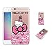GSPSTORE Iphone 7 plus Case Hello Kitty Soft Transparent TPU Protector Case Cover for Iphone 7 plus(5.5 inches) #02