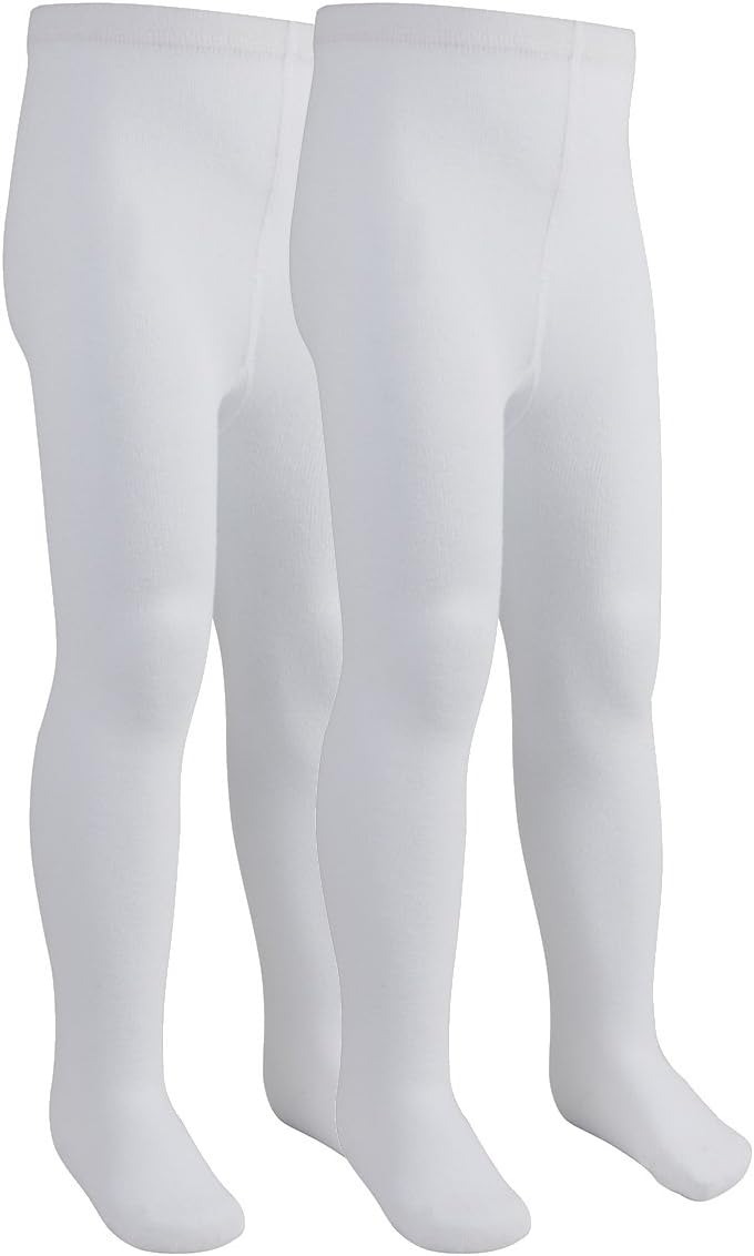 i2iGirls Cotton Rich Plain Knit Tights