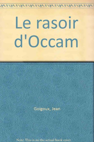 Le  rasoir d'Occam